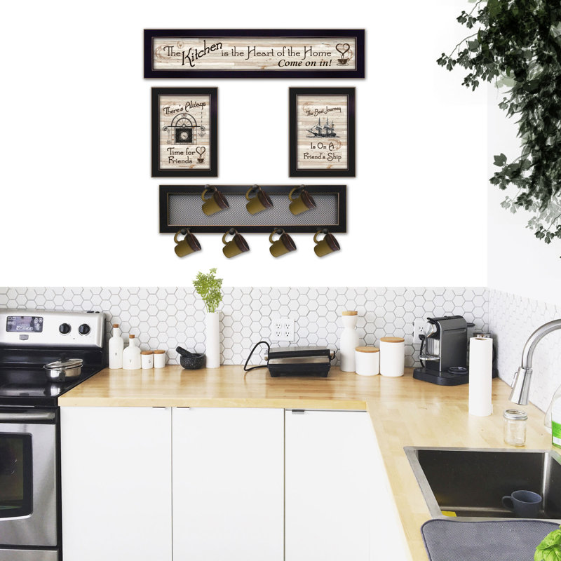 4 Piece Kitchen Wall Décor Set