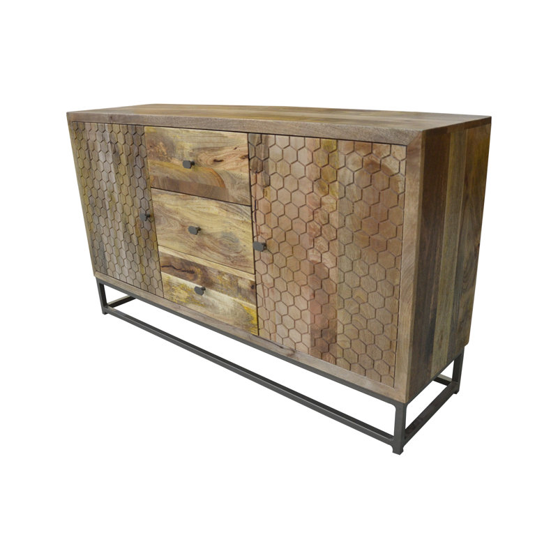 Moshe 52'' Solid Wood Sideboard