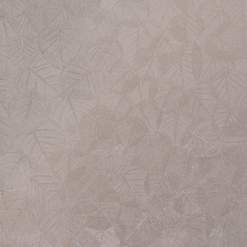 Échantillon de papier peint à feuilles lumineuses, Pink