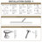 Black Aluminum Framed Rectangle Bathroom Mirror, Vanity Mirror With Tempered Glass-1083476490