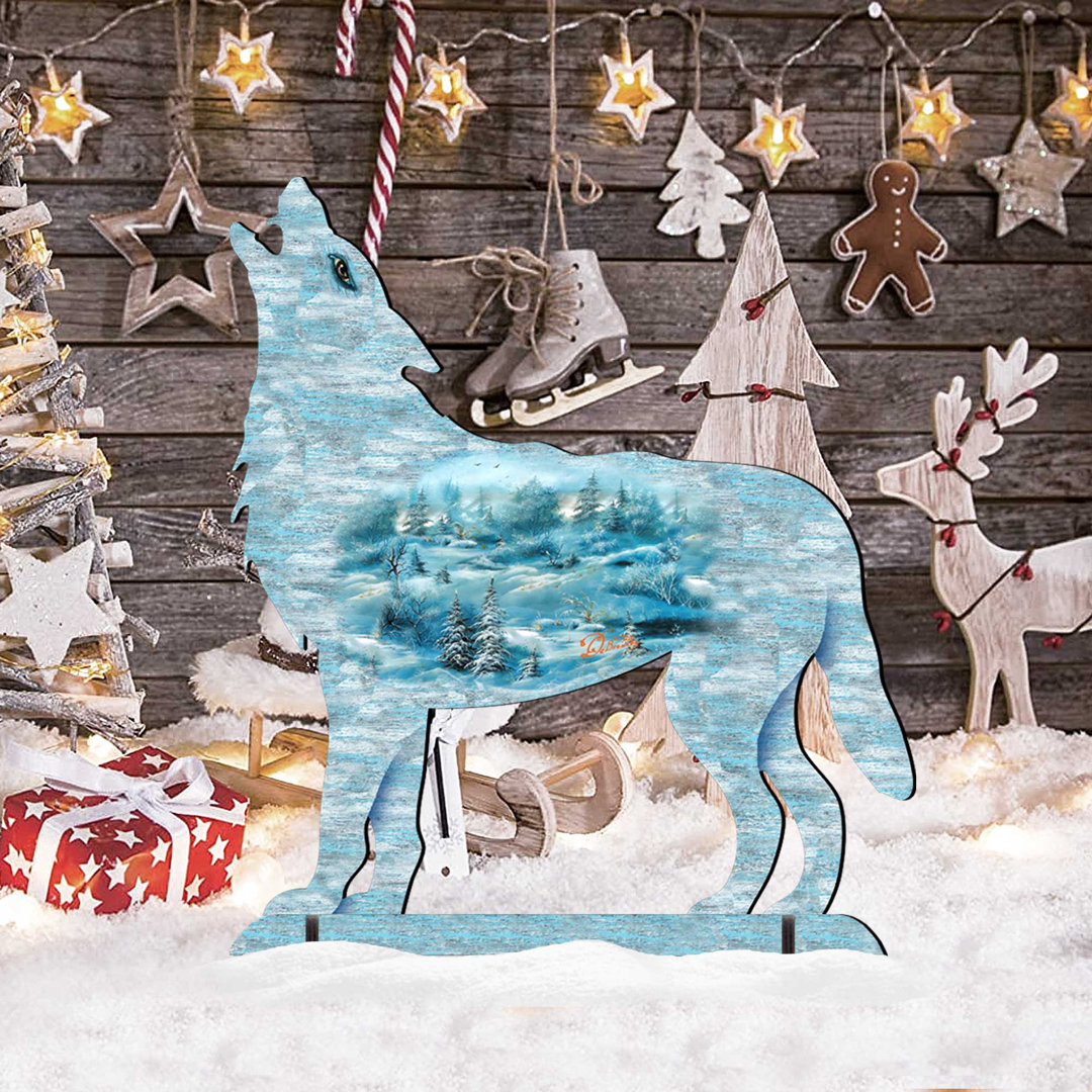 Wood Outdoor Christmas Decoration The Holiday Aisle®