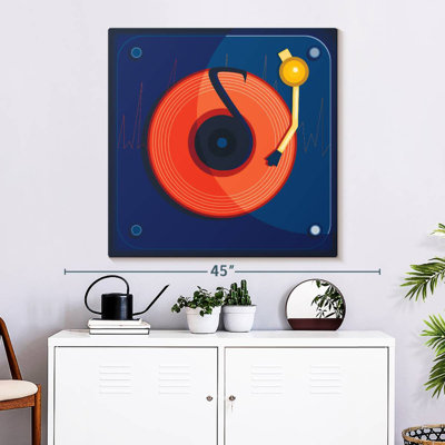 Abarca Blue Record Player