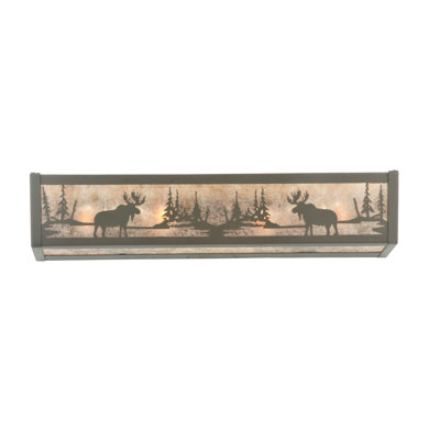 Rustic Lodge 4 - Light Bath Bar