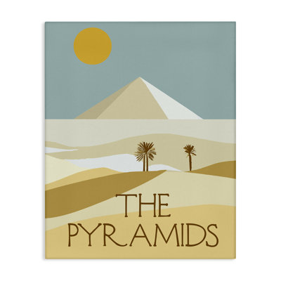«Égyptian pyramides landmark» par Daphne Polselli