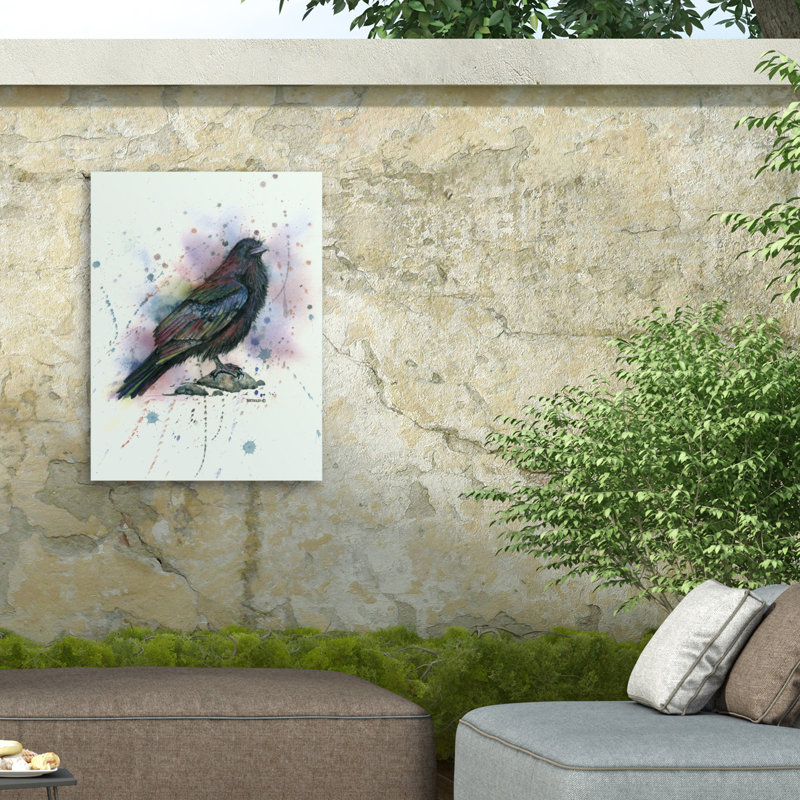 Toile d'extérieur Dave Bartholet Quoth, H 14 po x l 19 po