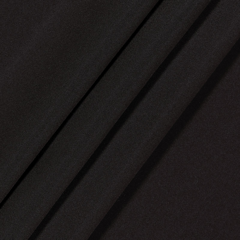 Tricia Solid Curtain Panel Pair, Room Darkening Rod Pocket Curtain Thermapanel, 26" W x 84" L, Black
