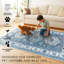 Tapis Shary Blue avec envers antidérapant-1629265906