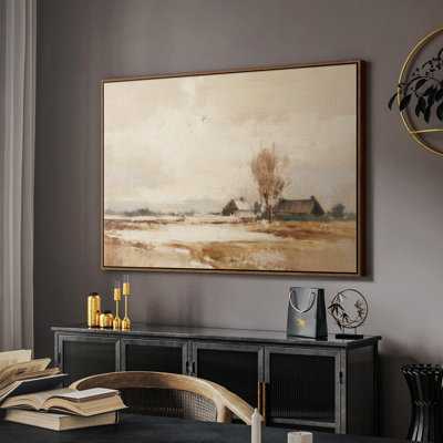 «Vintage Landscape - III» sur toile