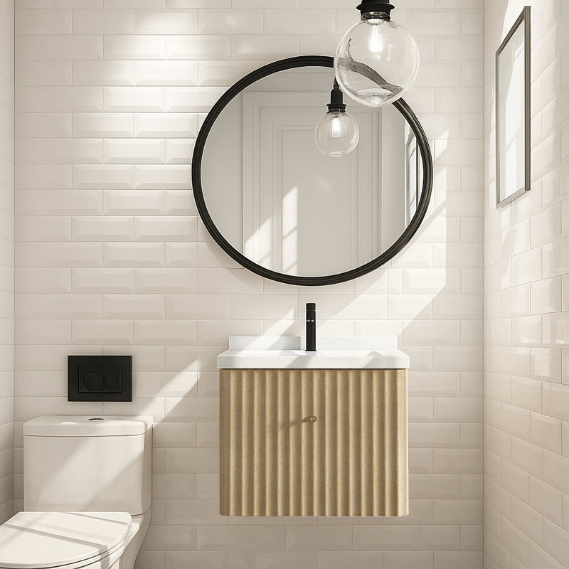 Ensemble de meuble-lavabo mural 24 po Maxbano, 24"