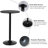 Conant Round Metal Base Dining Table