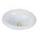 Barclay Sienna 12.88'' Vitreous China Oval Bathroom Sink with Overflow