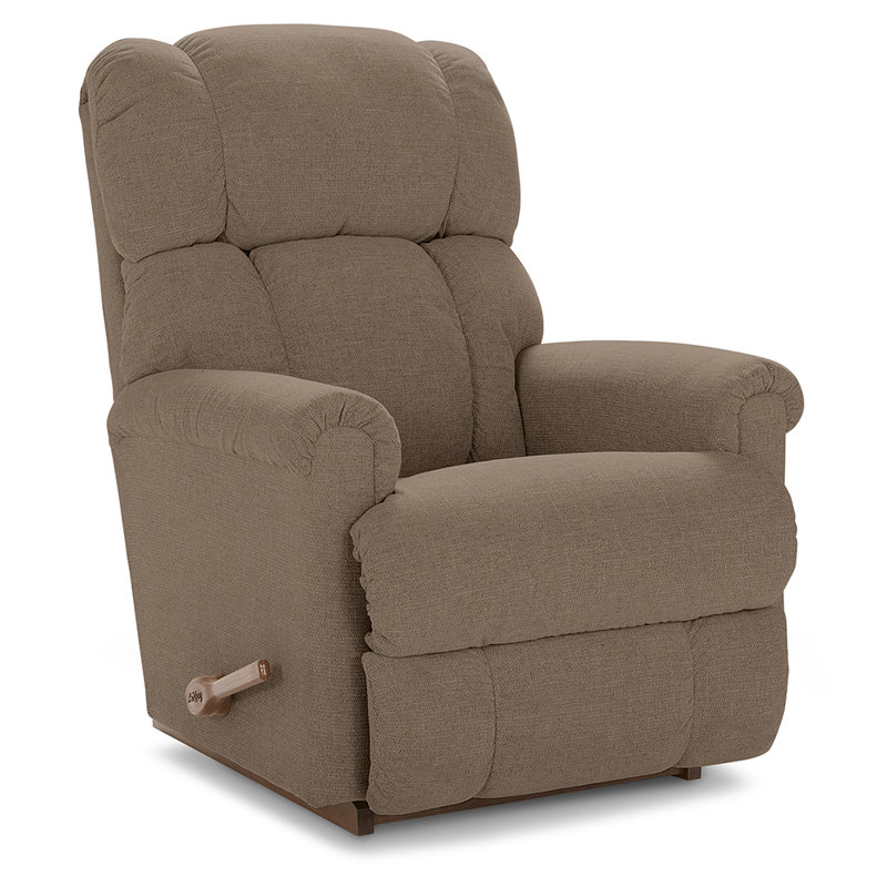 Fauteuil inclinable manuel Pinnacle, Chenille i-Saxton Marble Performance, Fauteuil à bascule inclinable