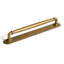 5'' Center to Center American Classic Antique Brass Bar Pull With Backplate-138644441-138644442