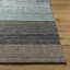 Rectangle tissé à la main Campbelle Patchwork tissé à plat recyclé P.E.T. Tapis intérieur / extérieur gris-1531774238