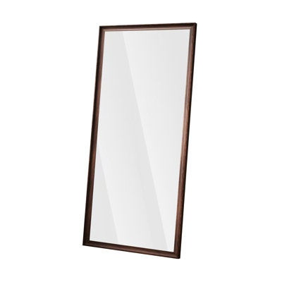 Full Length Mirror 70"X 31",  Wall-Mounted Mirror, Faux Wooden Frame,Vintage Full Length Mirror,Stylish Big And Tall Body Mirror