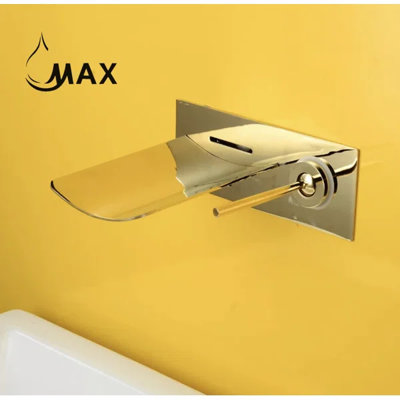 Robinet de salle de bain mural