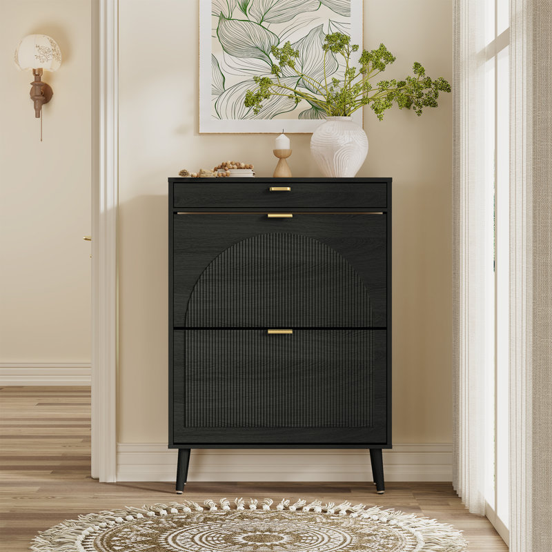 Armoire de rangement Designer, Noir