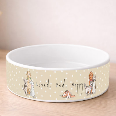 At Home With Paws Pet Bowl