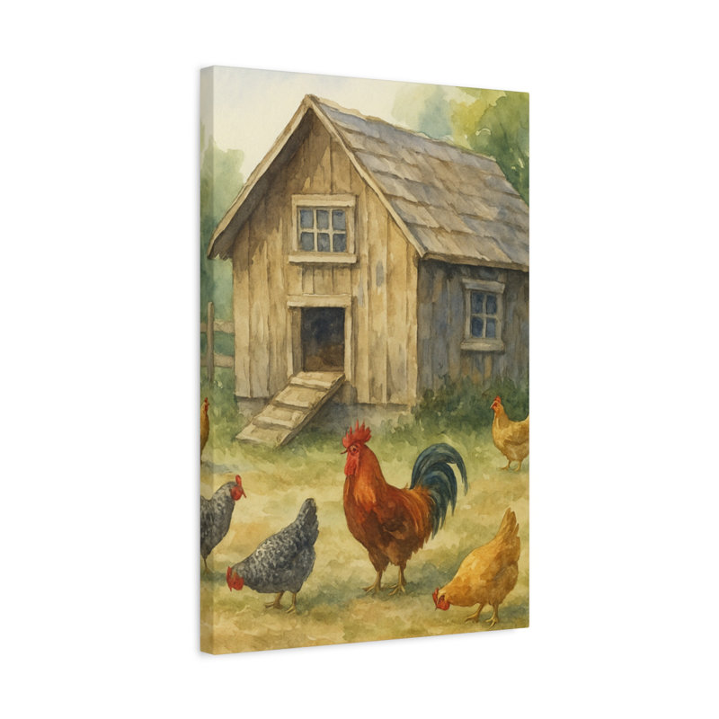 Aaroon Single Picture Frame Print on Canvas, 60.96 cm H x 40.64 cm W