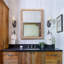 Miroir mural, miroir rectangulaire mural Farmhouse