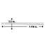 Coco Demi-Bullnose 1/2 In. X 7-7/8 In. Ceramic Wall Trim-23760331
