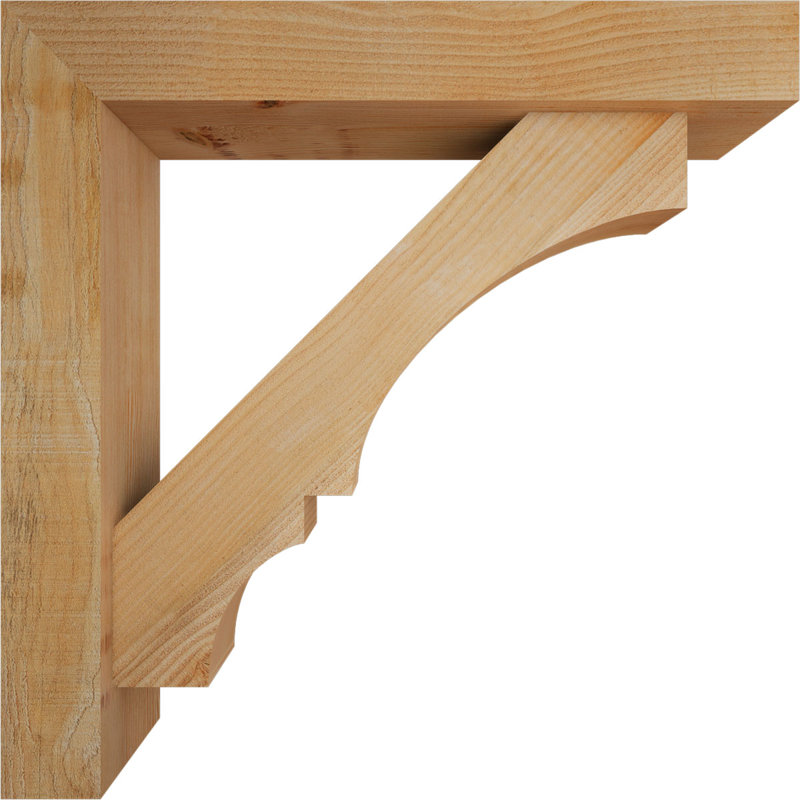 Support de bloc Balboa avec entretoise décalée, 32 x 32, Sapin Douglas de l 6 po (scié brut)