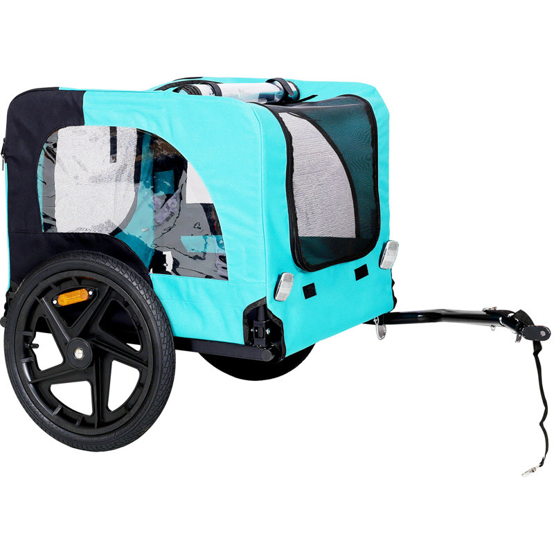 Chariot pour chien, Bleu clair