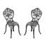 Aluminum Patio Dining Chairs Set of 2