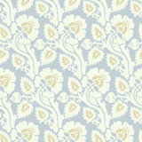 Paisley Briar - Ivory Frost Botanical Wallpaper