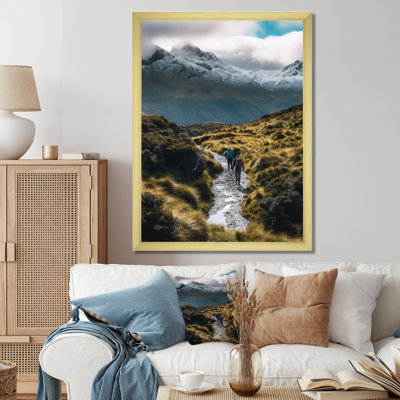 Mountain Hiking Photo II - Landscapes Wall Decor