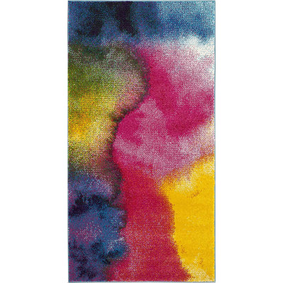 Clara Watercolor Performance Abstract Rug