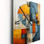 Cubism Assemblage II - Horloge murale cubisme surdimensionnée-985446991