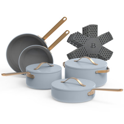 12pc Ceramic Non-Stick Cookware Set