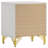 2-Drawer Bedroom Nightstand, Bedside Nightstand Table