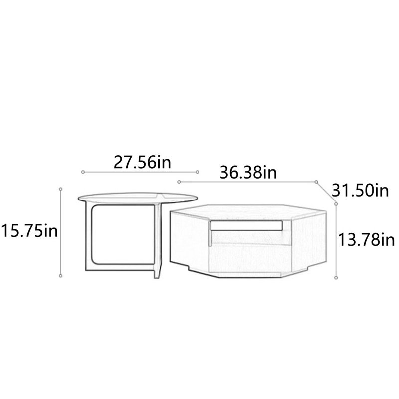 Table à thé supérieure de qualité supérieure