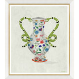 Boa Vase Giclee Print by Dana Gibson