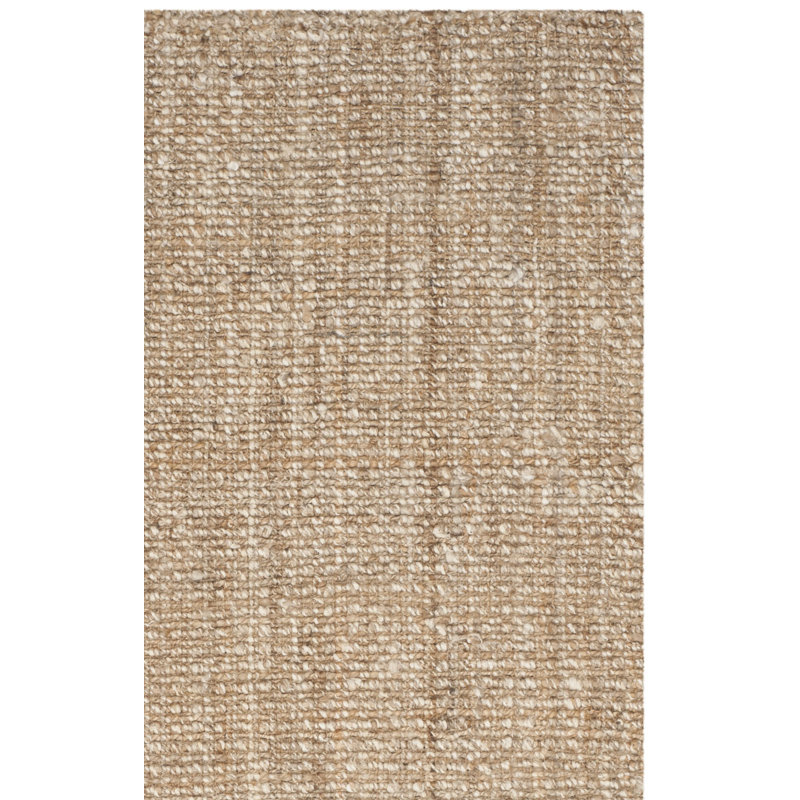Natural Fiber Hand Loomed Jute Solid Color Rug, Runner 2'6" x 6'