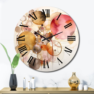 Horloge murale en métal The Way To Grace