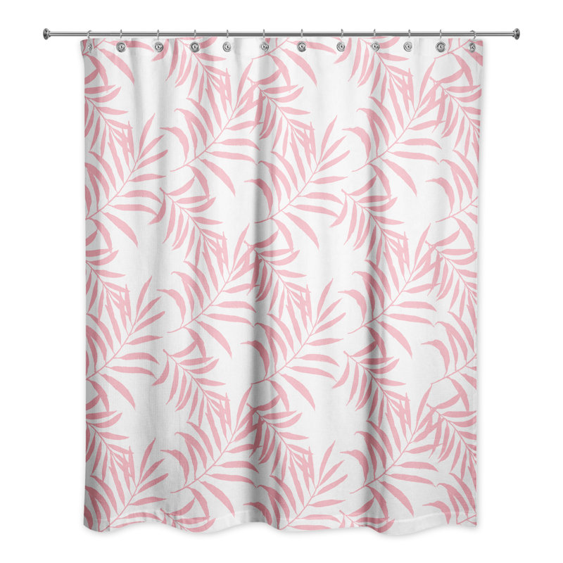 Rideau de douche Rithvin, Rose