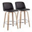 Tabouret de bar pivotant 29,5 po Toriano-129427561-129427563-129427576