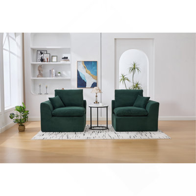 Modular Sectional Sofa Cloud Couch,Cloud Modern Sofa,2 Seater with Cushion Covers Removable Furniture for Living Room Bedroom Apartments Dorms,No Assembly Required