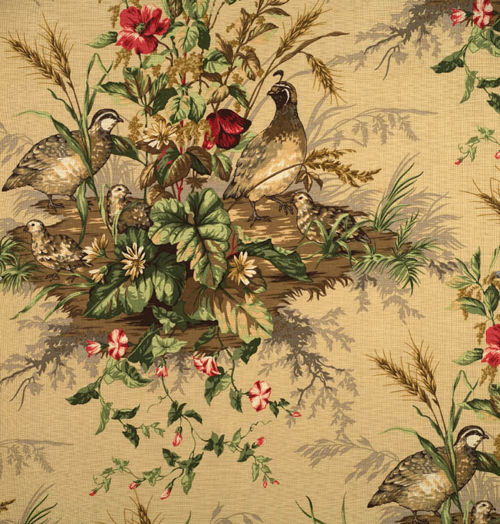 Tissu Edwin's Covey, Multicolore / sisal