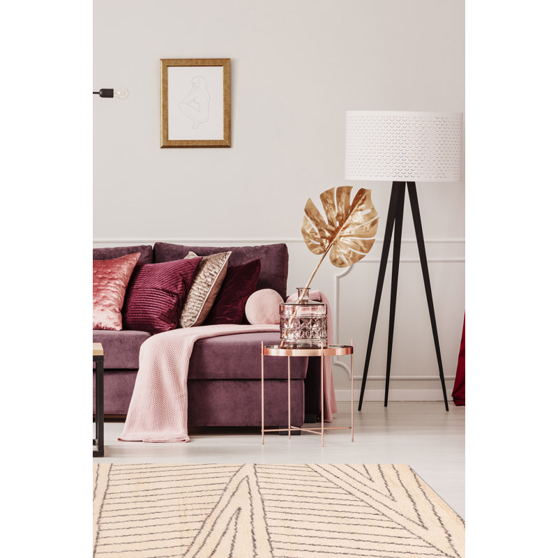 Tapis crème Looma 5 pi 3 po x 7 pi 6 po