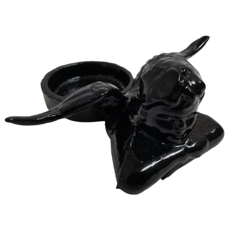 Cherub Metal Tabletop Tealight Holder
