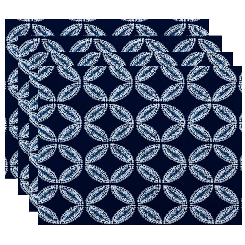 Ensemble de napperons Daedrian, bleu