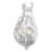 Gabriella 15.5 inch Brushed Nickel 2 Light Wall Sconce-123223113