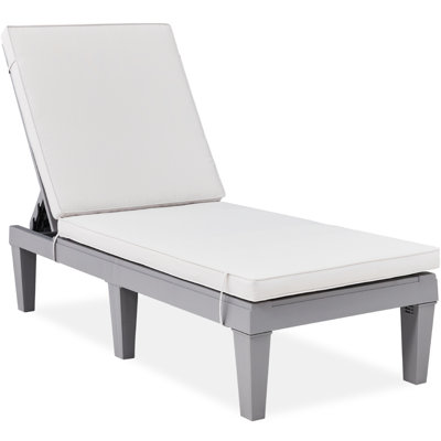 Jimaya Outdoor Chaise Lounge