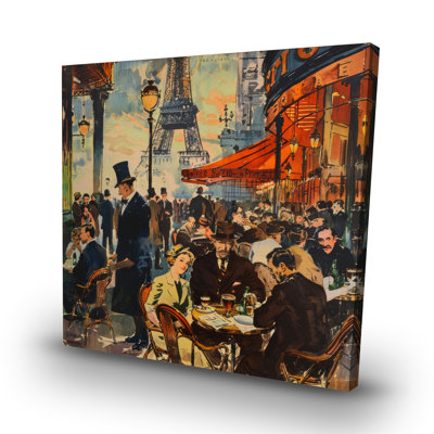 Served - 32"x32" art on canvas