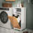 Side Cabinet With Removable Hamper