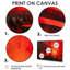 Ensemble d'art mural rouge et noir Symphonic-1388070607-1388070605